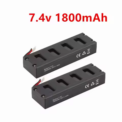 7.4V 1800mah 25C Lipo Battery For MJX R/C Bugs 3 RC Quadcopter Drone Spare Parts 2s 7.4v Rechargeabl