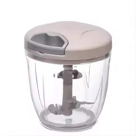Garlic Mud Splasher Multifunctional Vegetable Cutter Handheld Meat Grinder Modern Minimalist Home Ki