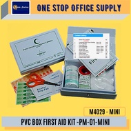 First Aid Kit PVC Box - PM-01-PMN / Peti Kecemasan / First Aid Box / Emergency Kit / Emergency Box