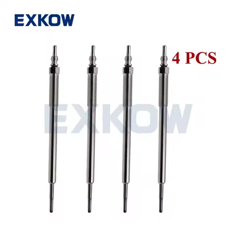 4PCS/Set Glow Plug for Mitsubishi Montero Pajero Sport Nativa II KG4W KH4W L200 Triton IV KA4T KB4T