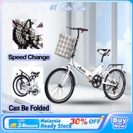 READY STOCK Foldable Bicycle Basikal lipat dewasa Folding Bike 20 Inch Murah 20 Inci Folding Bicycle Sport basikal budak