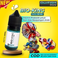 Y4k BIO-KING Vitamin Probiotik Ikan Cupang Guppy Gupy Avatar Blue Rim