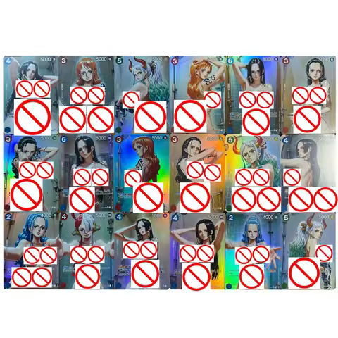 9pcs/set Diy Bath Bathroom Goddess Series Nefertari D. Vivi Iridescent Holographic Card Nico·Robin N