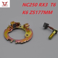 NC250 kayo T6 K6 starter motor carbon brush holder fiber for Zongshen 250cc Dirt bike rx3 zs250gy-3 