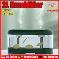 Humidifier 2L Large Capacity Rechargeable USB Air Humidifier Aroma Diffuser | Cool Mist Humidifier E