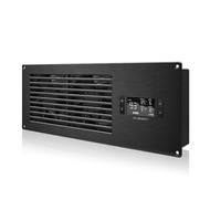 AC Infinity AIRFRAME T7-N Black, High-Airflow Cooling Fan System 17", Intake Airflow, for AV Equipme