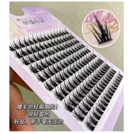 (JJ)MengJieShangPin® 10 Rows Wheat Spike Eyelash Book Spire False Eyelashes Natural Thick Manga Eyel