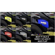 MUD FLAP HAYAIDESU BEAT FI OLD / VARIO 110 FI / ALAS LUMPUR BEAT FI OLD / VARIO 110 FI