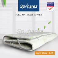 SpinaRez Flexitop 2 inch Aloe Vera Flexi Mattress Topper (King)(Queen)(Super Single)(Single)