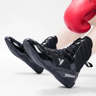 Boxing Shoes Men High Ankle Sports Equipment Boxing Boots Wrestling Sneakers Breathable Wrestling Sh