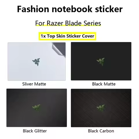 1pcs Skin Sticker For Razer Blade Series 13 14 15 16 RZ09-0370 RZ09-0427 RZ09-0300-0288 RZ09-0483 15