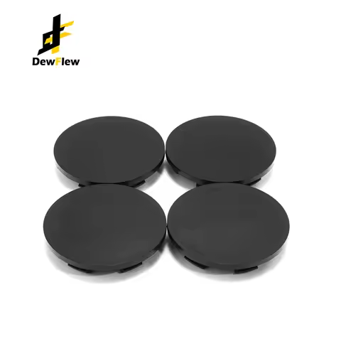 DewFlew 4Pcs Out 60mm(2.36") inner 50.5mm(1.99") Car Wheels Rim Hub Cap For 2006-2009 F250 2006-2012