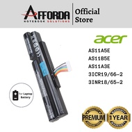 Acer 3830 3830T 4830 4830TG 4830T 5830T 5830TG AS11A3E AS11A5E 3ICR19/66-2 Notebook Laptop Battery