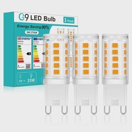 Bóng Đèn LED 3W G9 220V Đèn Chùm Ngô Bóng Đèn Không Thể Điều Chỉnh Độ Sáng 6000K 2700K Thay Thế Đèn