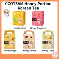 [CCOTSAEM]Ccotsaem Honey Korean Tea Ginger/Jujube/Citron/Lemon/Grapefruit Portion Tea