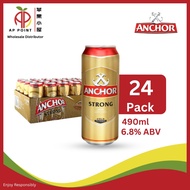 ANCHOR STRONG BEER 24X490ML CARTON DEALS