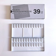 [現貨] Holbein 專業鋁製水彩調色盤No.20（39格）｜Holbein Aluminum Watercolor Palette (39 wells) #好賓 #荷爾拜因 #日本直送 #HWC