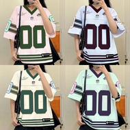 【Free Custom Name & Number】Unisxe Pink Pastel NO.00 Jersey Vintage Sport Shirt Oversize Loose Rugby 