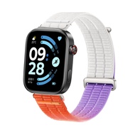 Original Nylon Braided Loop Strap for Redmi Watch 6 5 4 Sports Breathable Bracelet Wristband Xiaomi 