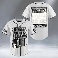 Custom Bruce Springsteen Tour 2026 Baseball Jersey, Bruce Springsteen Jersey