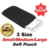Neoprene Mobile Phone Sleeve Pouch Soft Smooth Elastic Mini Bag