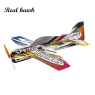 Real Hawk PP Magic Board Micro 3D Indoor Airplane SAKURA Lightest plane KIT RC airplane RC MODEL HOB
