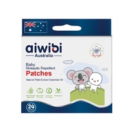 Aiwibi Baby Mosquito Repellent Patch 24pcs - Natural Citronella Oil DEET-Free Anti-Mosquito Sticker 