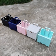 Omocha-(65L) Cart box foldable Trolley Car Wheels