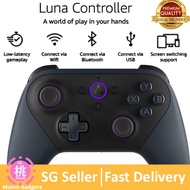 Amazon Official Luna Wireless Controller works with NVIDIA Shield TV Pro , Windows, Mac, Fire TV, Fire tablet, i Phone, i Pad, Chromebook, and Android devices.