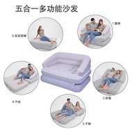 HY&amp;Jilong Inflatable Sofa Bed Thickened Floatation Bed Sofa Foldable Dual-Purpose Sofa Bed Outdoor Sofa Bed KVU2