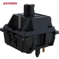 สวิตช์ GATERON Oil King V2 Pre-Lubed สีดำ 5 ขา แบบ Linear สำหรับคีย์บอร์ดแบบกลไก MX