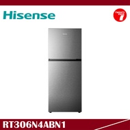 [ Delivered by Seller ] HISENSE 240L 2 Door Inverter Refrigerator / Fridge / Peti Sejuk - RT306N4ABN