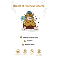 Eu Yan Sang Matured American Ginseng Slices 老山泡参片 (40g)