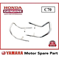 HONDA C70 SEAT BAR 0 SPOILER CARRIER HONDA BULAT BESI BELAKANG BLACK HITAM PEGANG C 70 C-70