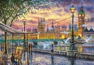 《限時下殺》有貨 倫敦河岸 castorland波蘭進口拼圖1000片 油畫風景