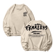 BEXLEY DREAM FEARLESS M-XXL Unisex Basic Crewneck Long Sleeve Sweater [Men & Women]