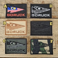 GORUCK Malaysia embroidery patches (Ready Stock).