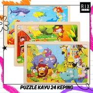 RIX 24-Piece Wooden Jigsaw Puzzle 30-Piece/ - Wooden Jigsaw Puzzle Wooden Puzzle Jigsaw Puzzle Puzzl