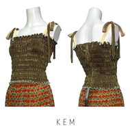 Ombre smock top