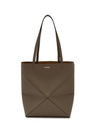 LOEWE MEDIUM PUZZLE FOLD LEATHER TOTE BAG