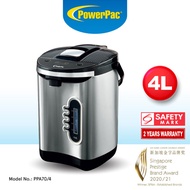 PowerPac Electric Airpot 4L with 2-way Dispenser and Reboil (PPA70/4)