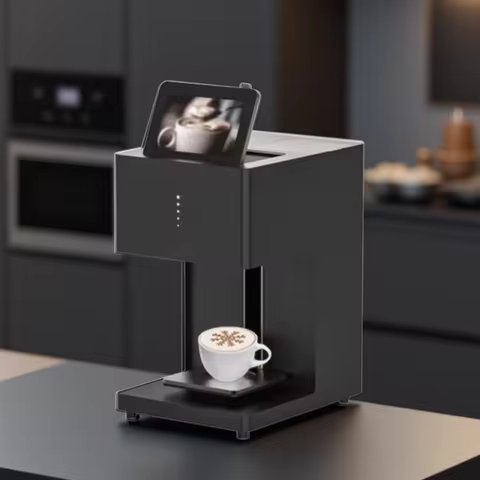 Coffee Printer with Edible Ink, 3D Printer, Photo, Cake, Coffee Printing Machine, Digital Latte Art,