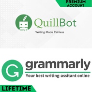 (Two in One) GRAMMARLY | QUILLBOT Premium Account LIFETIME WARRANTY │ FAST DELIVERY │ Grammar Checke