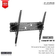 T1080MAX ขาแขวนทีวี X-Large 60 - 100 inch Heavy-duty Tilt Curved & Flat panel TV wall mount_2