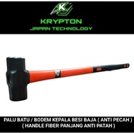 Krypton hammer stone bodem handle fiber 8LB / 3.9kg (real size)