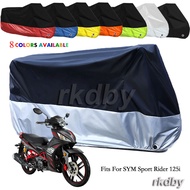Motorcycle Cover Fits For SYM Sport Rider 125i Sunscreen Dustproof Waterproof Body Protective Cover