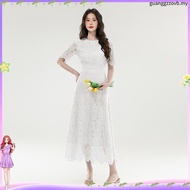 DF1 Lace Brocade Dress