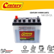 [ NX120-7 | NX120-7L | D31R | D31L ] Century Hybrid WET | Car Battery Bateri Kereta | Toyota Hilux I