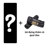 Thảm tập yoga EFFORT SPORT thảm tập gym 9mm bảo vệ môi trường chống trượt và siêu dày cho người mới
