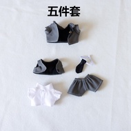Labubu British Style Suit Doll Clothes 17cm Generation One Three Three Four Doll Outfit Boys Girls U